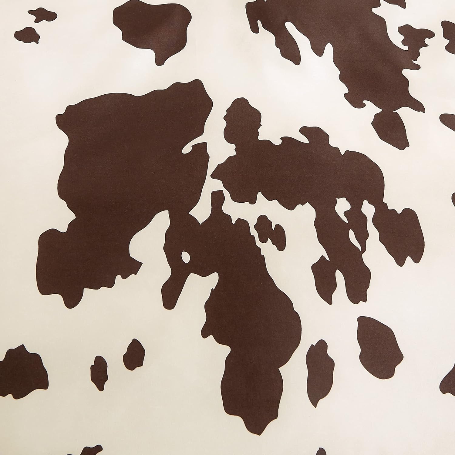 Linen Mart Southwestern Rustic Cowhide Soft Puffy Brushed Microfiber All Seasons Comforter Set - 3 Piece Set (King)