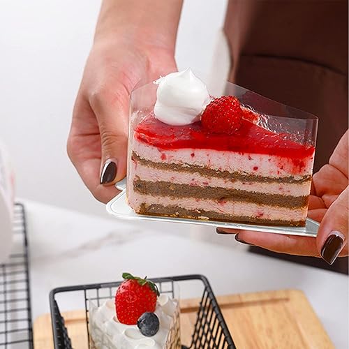 Miniatura 2 de 200 mini tablas para tartas, tableros de mousse plateados, mini bases de pasteles, platos de papel para pasteles, platos para cupcakes, postres,