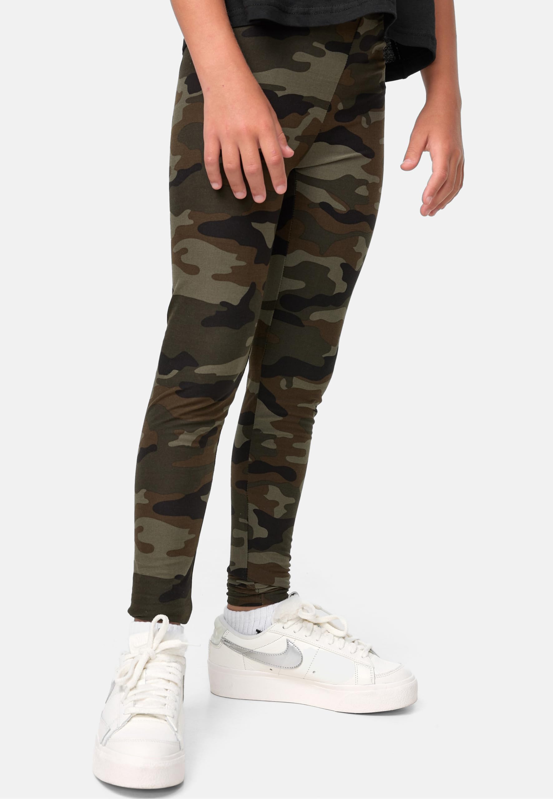 Urban Classics Girls Camo Leggings - Leginsy Dziewczynki