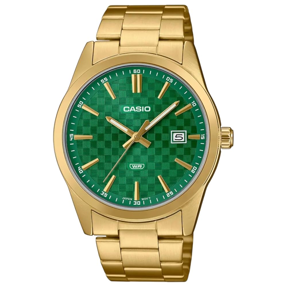 Amazon.com: Casio MTP-VD03G-3A Men's Standard Gold Tone