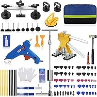 Vista 1 de Kit de reparación de abolladuras sin pintura, kit de eliminación de abolladuras ajustable, herramientas de reparación de abolladuras con levantador