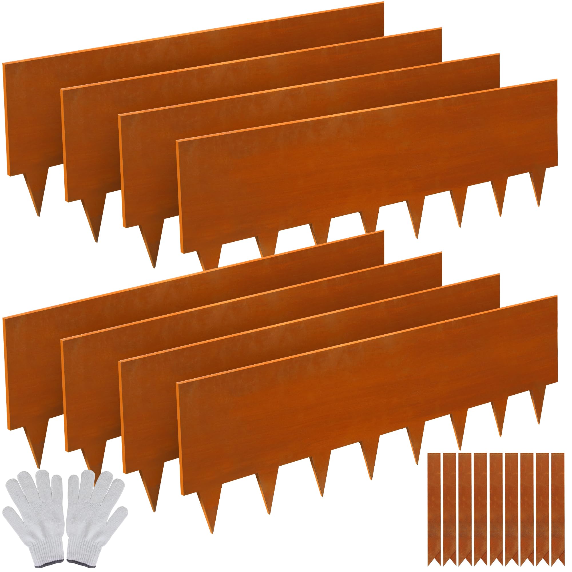 Solution4Patio Corten Steel Garden Landscape Edging