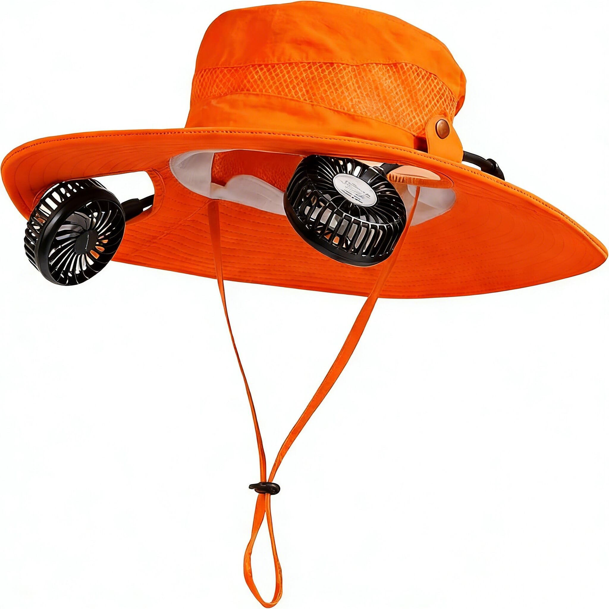 COMLIFE Portable Neck Fan, 2600mAh Battery Operated Ultra Quiet Hands Free USB Fan with 6 Speeds, Strong Wind, 360° Adjustable High Flexibility Wearable Personal Fan for Home Office Outdoor Travel