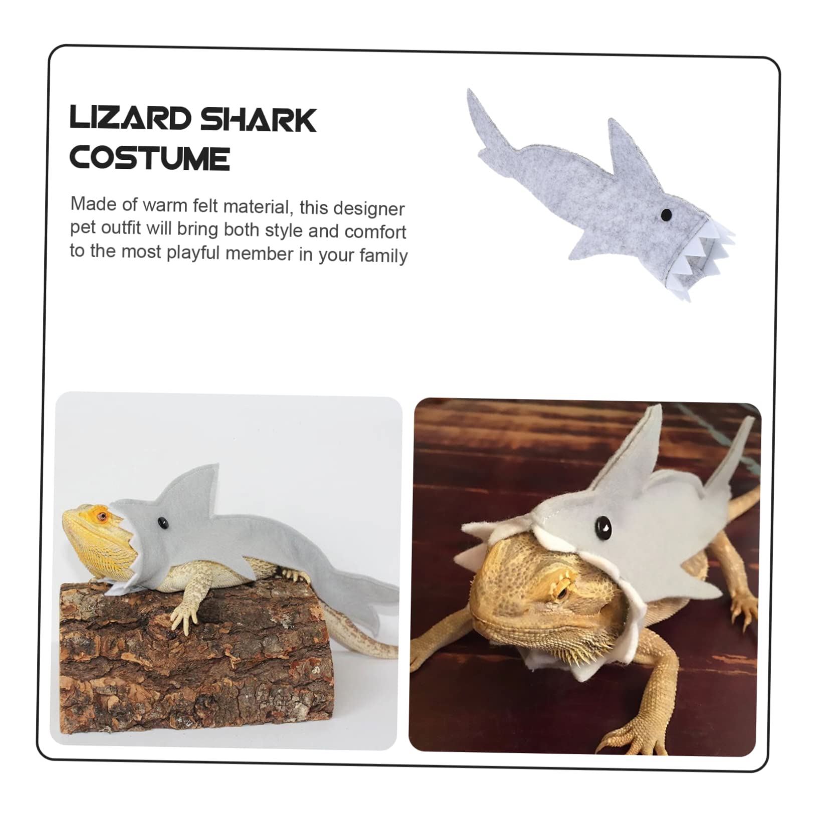 FRCOLOR Luipaardprint Baardagama-outfit – Warme Hagediskleding, Makkelijk Aan Te Trekken, Ideaal Voor Foto's En Cosplay Met Reptielen