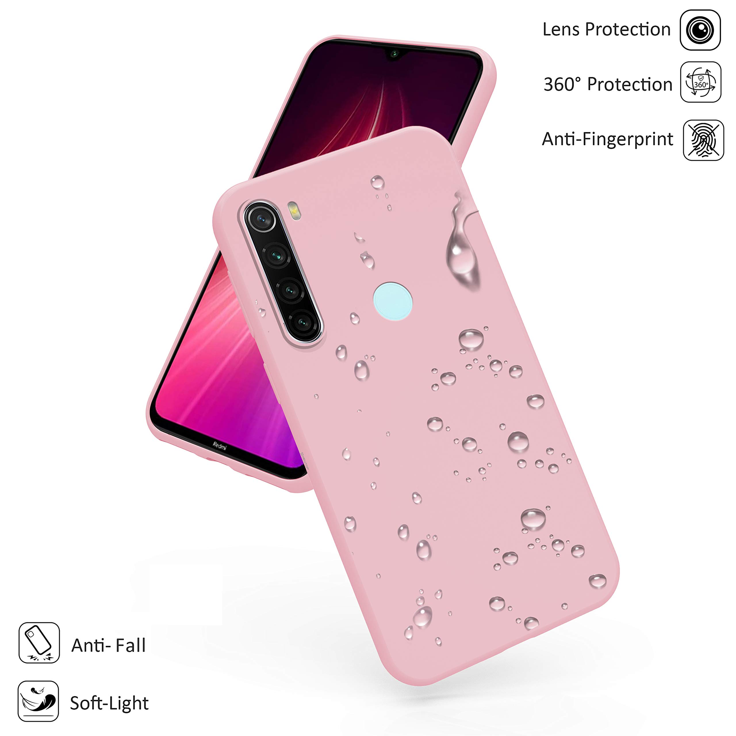 N NEWTOP Cover Compatibile per Xiaomi Redmi Note 8T