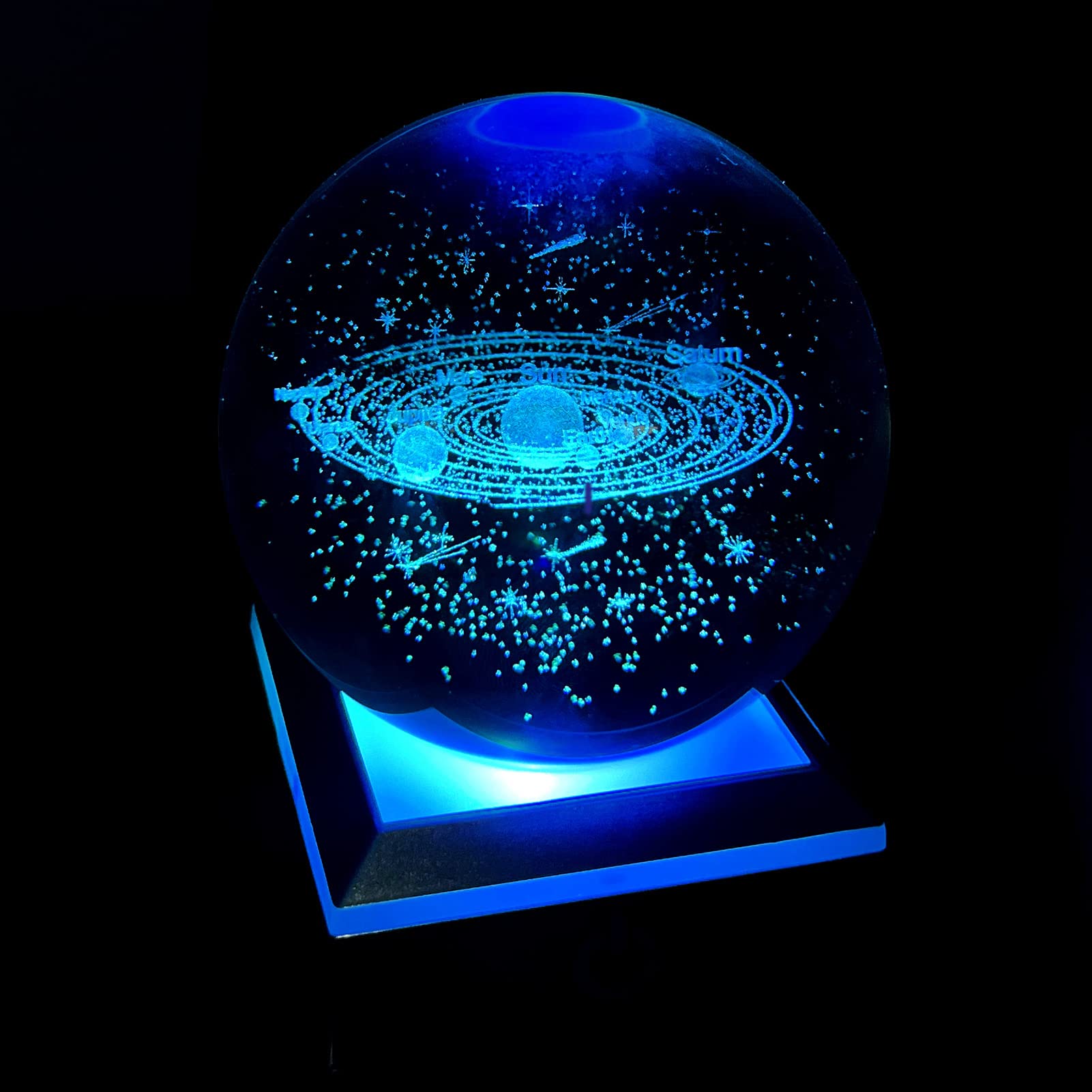 Amazon.co.jp: Fengshuibringluck 魔法の水晶玉 カラー水晶玉