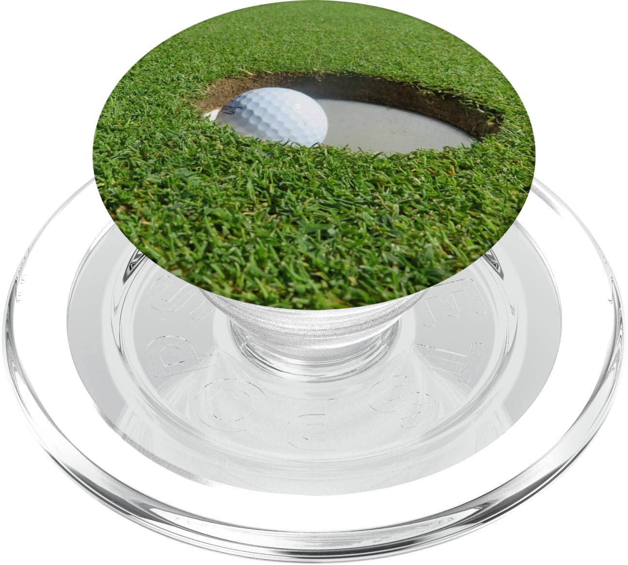 Golf ball and hole phone stand PopSockets PopGrip for MagSafe