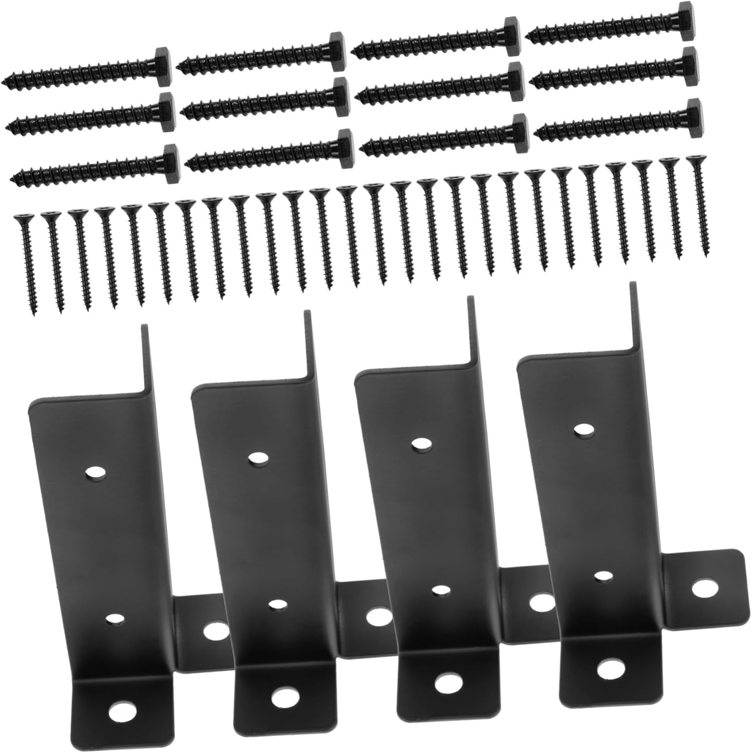 1Set Mailbox Post Base Protector Durable Deck Post Base Railing Support Lightweight and Easy to Install for Mailbox Fence Porch and Farm Use