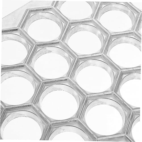 Miniatura 8 de KICHOUSE Molde de bola de masa para hacer pelmeni, fabricante de albóndigas Pelmeni, fabricante de albóndigas de varios agujeros, molde de pelmeni