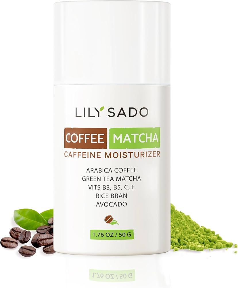 Amazon.com: LILY SADO TEA+C™ Coffee & Matcha Face Moisturizer