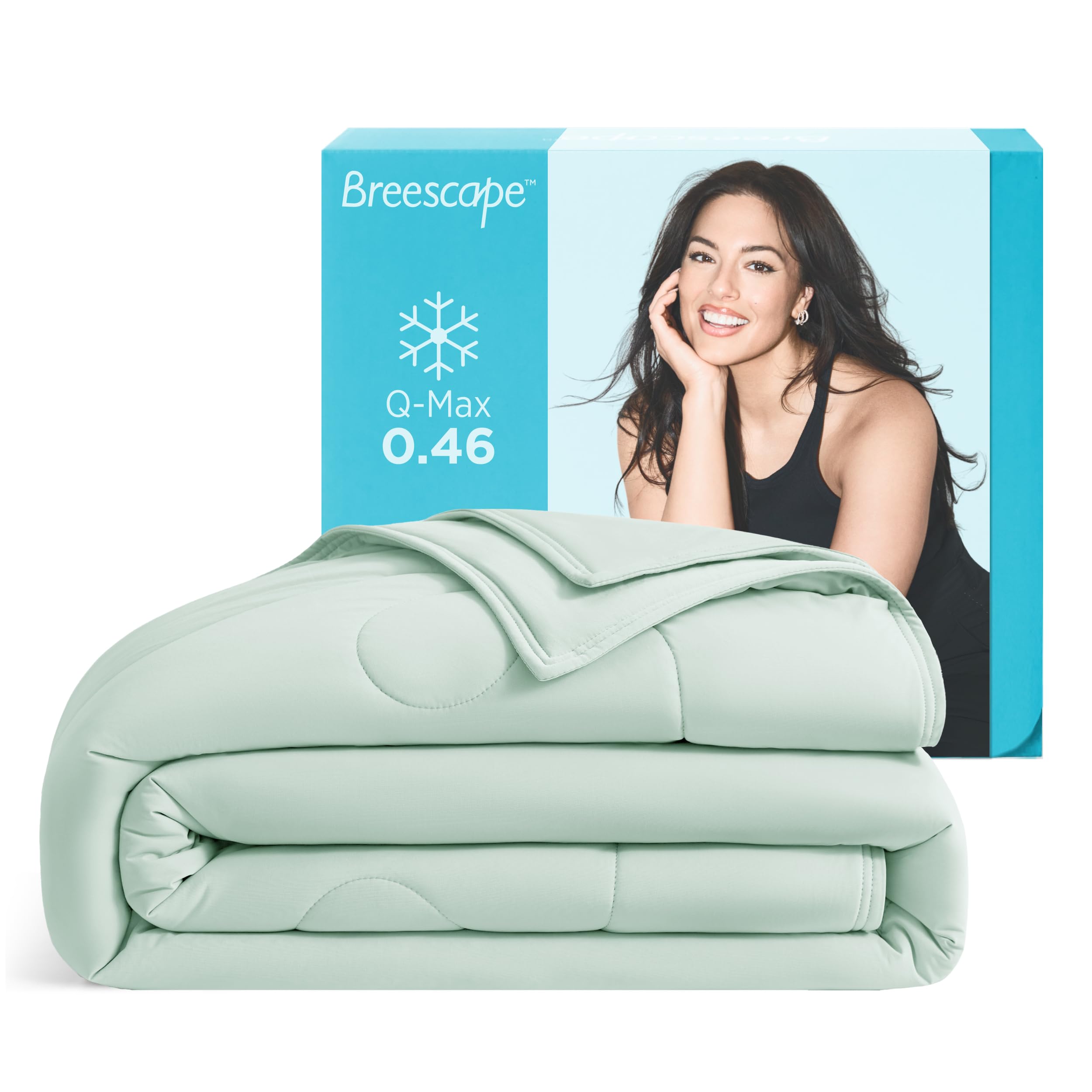 Amazon.com: Breescape Cooling Comforter Queen Size - BlendTek Q