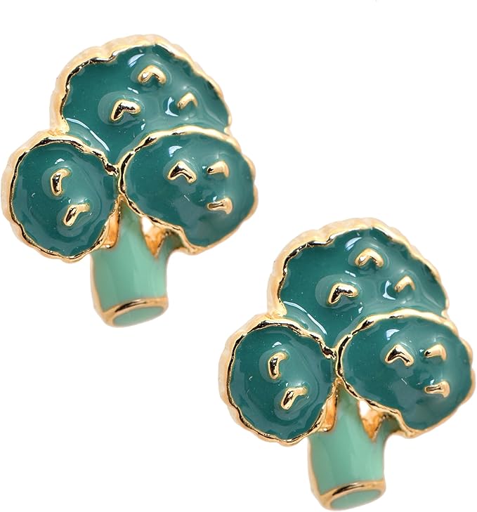 Spinningdaisy Miniature Broccoli broccoli Vegetable Stud