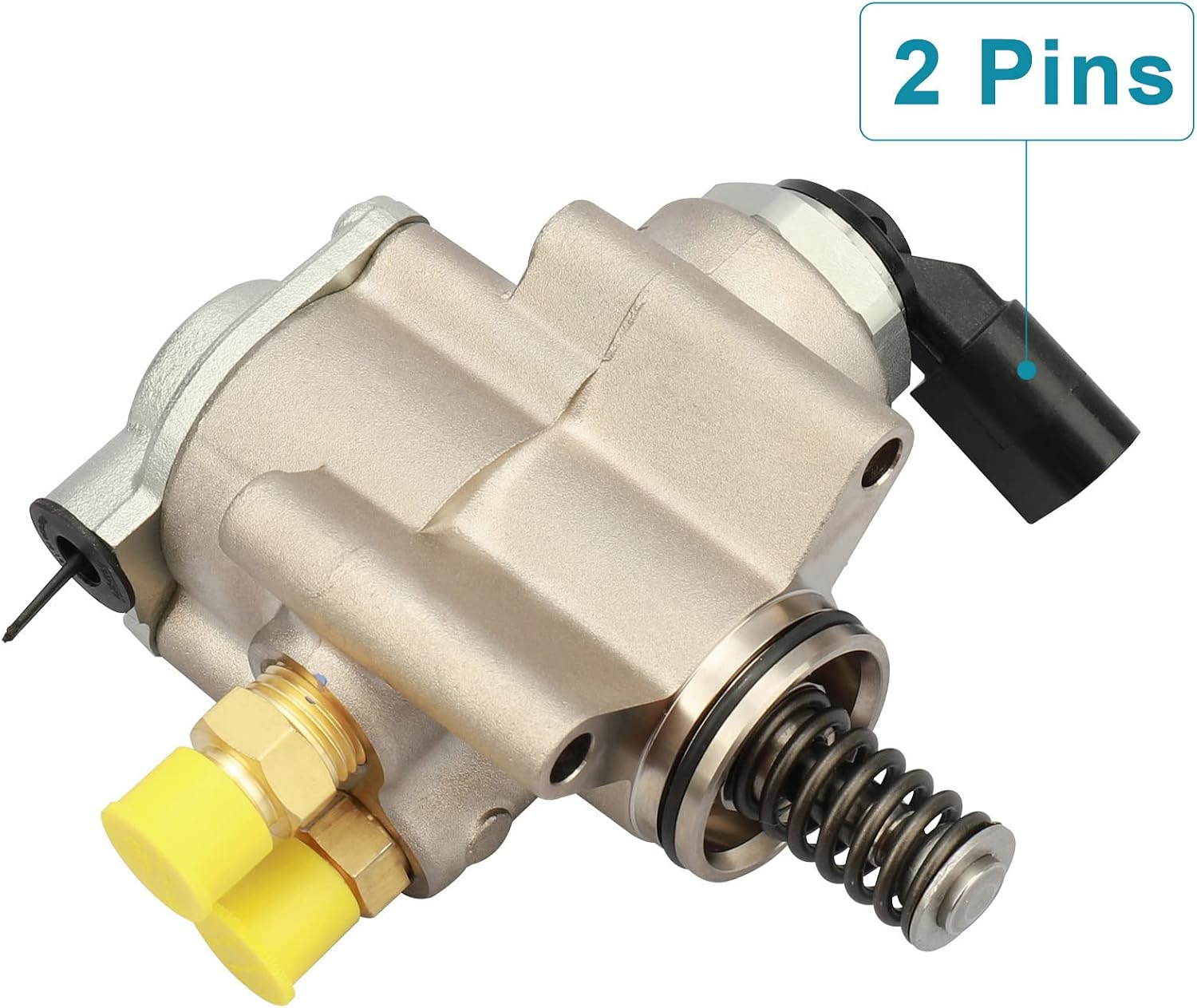 IRONTEK High Pressure Fuel Pump 06E127025AB Fit 2006-2008 for Audi A4, 2006-2009 for Audi A4 Quattro, 2006-2009 for Audi A6, 2006-2009 for Audi A6 Quattro #06E127025G