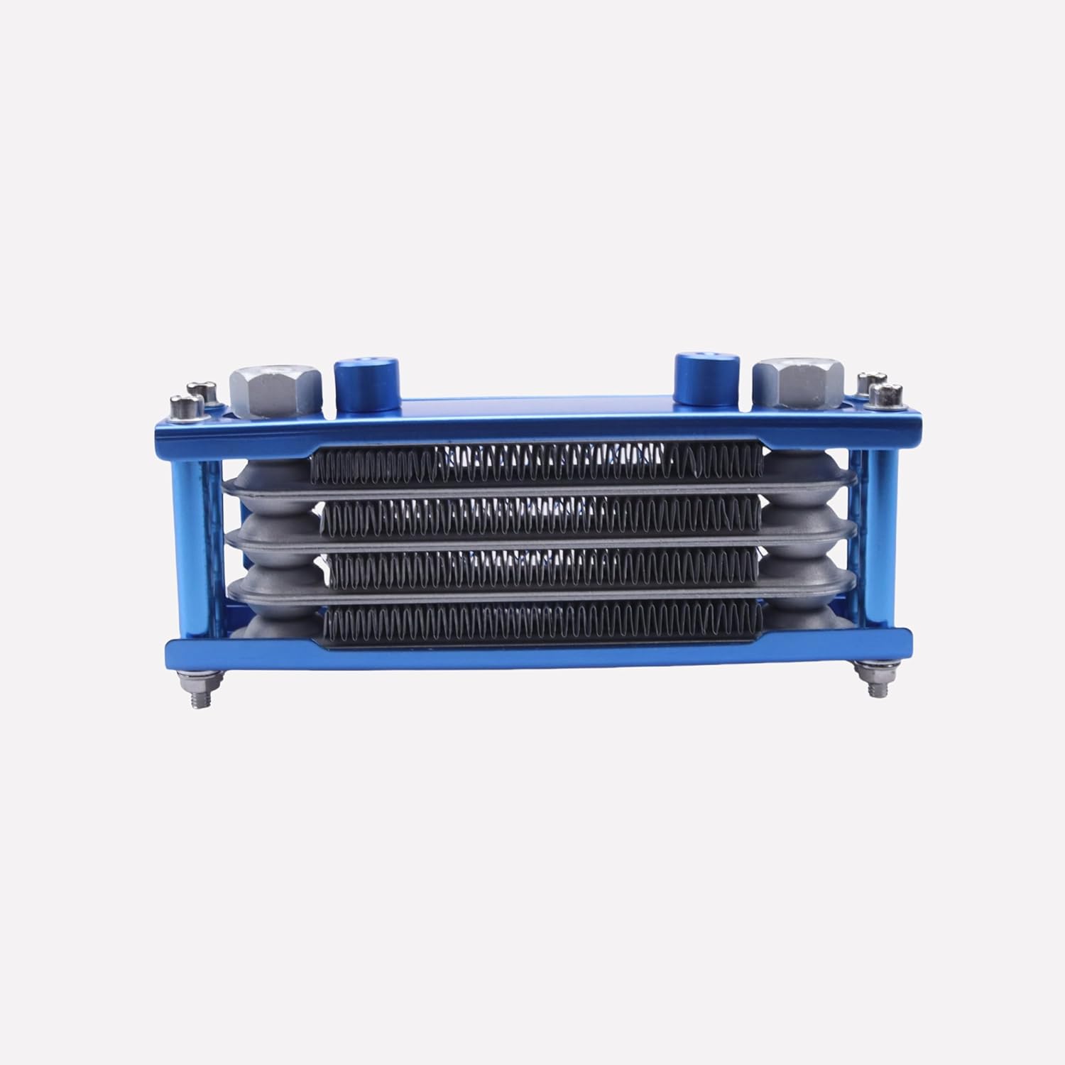 50CC140cc Pit Bike ATV Universal Motorcycle Oil Cooler Kit Off Road Engine Cooling Radiator Endurance Racing Performance Upgrade(Single)