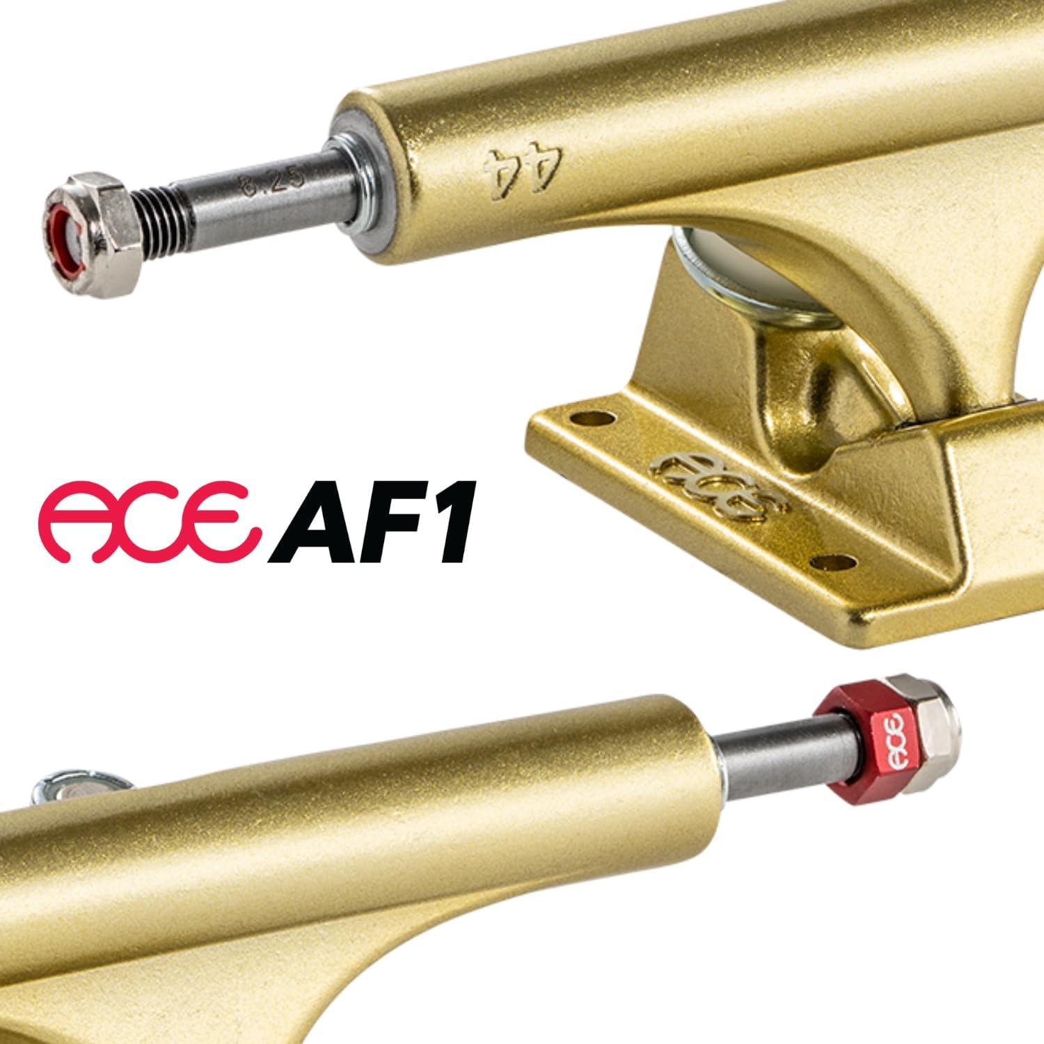 ACE AF1 Skateboard Trucks - Skateboarders Favorite Skate Trucks | Pro and Beginner Trucks for Street, Park, and Bowl Skateboarding