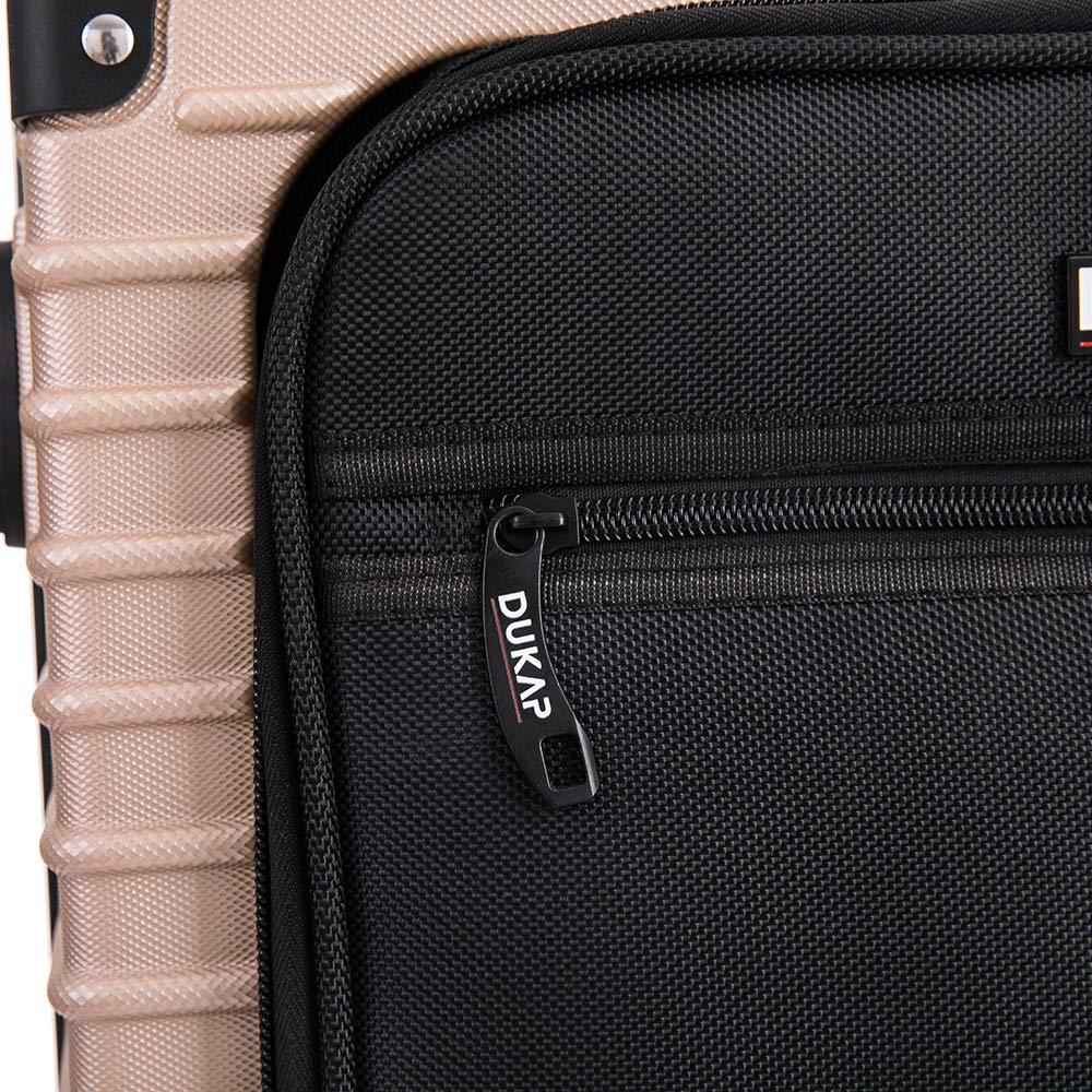 Buy DUKAP Tour 20 Inch CarryOn Hardside Luggage with Integrated USB