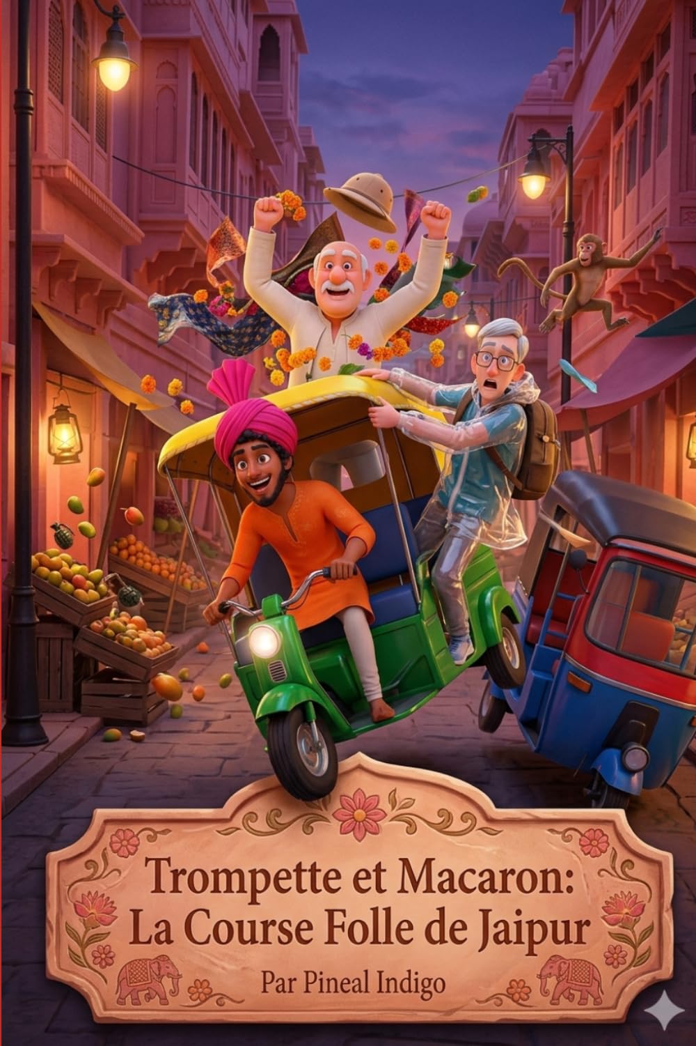 Trompette et Macaron : La Course Folle de Jaipur: Livre illustré pour enfants de 3 à 10 ans (''Trompette et Macaron'' Album jeunesse)