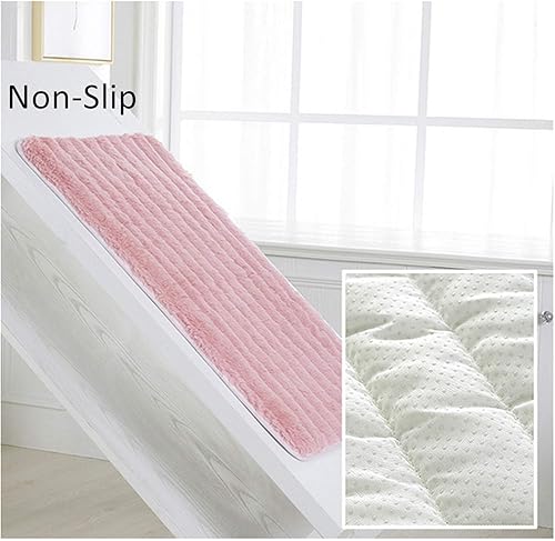 Miniatura 7 de SINCERE Funda de asiento de felpa de tamaño personalizado, fundas gruesas y antideslizantes para sofá de interior, fundas para sofá, alféizar de