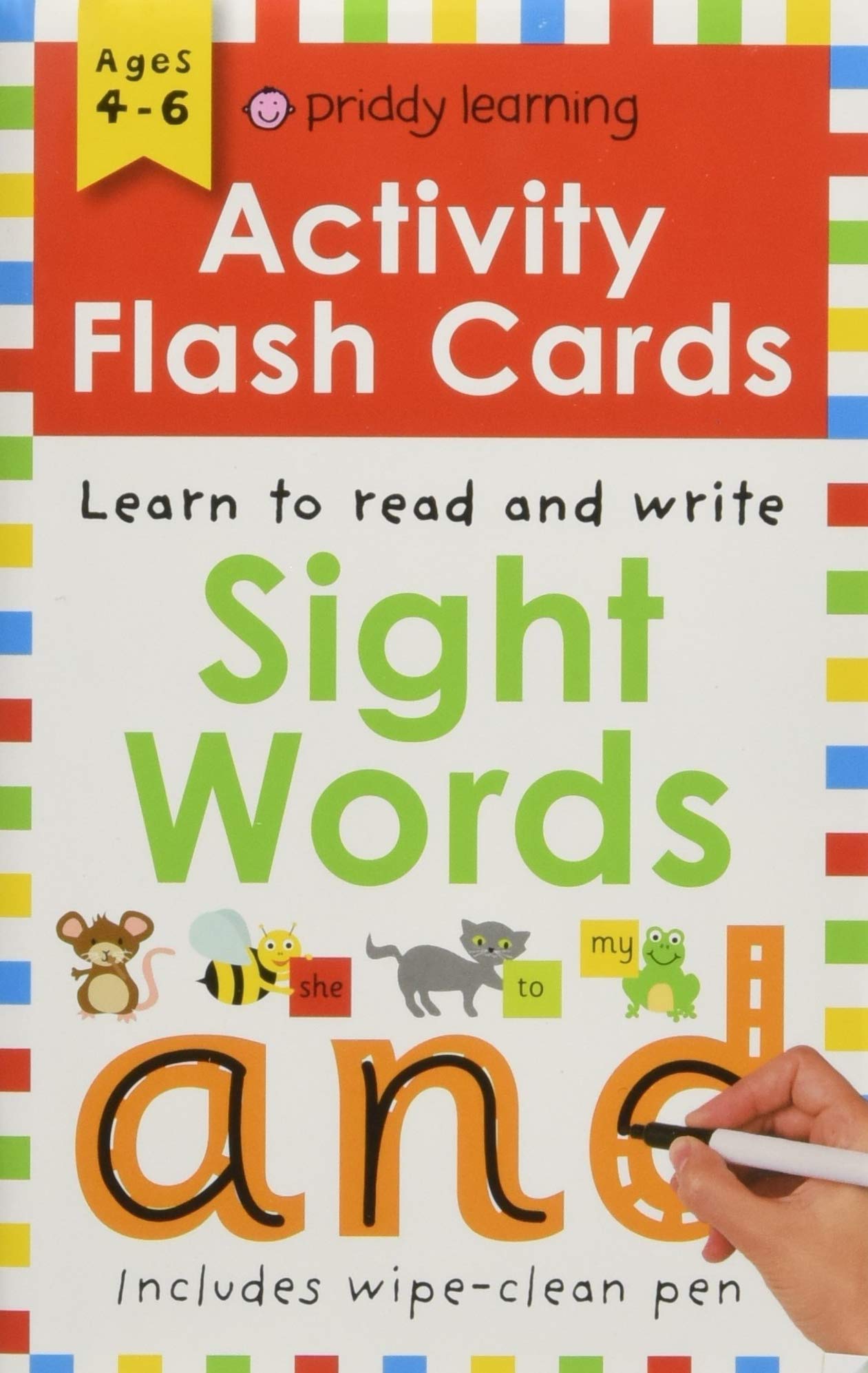 Priddy Books Wipe Clean Flash Cards: Sight Words