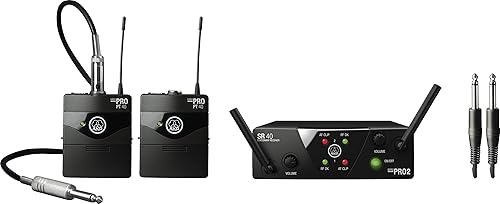 Miniatura 5 de AKG Pro Audio, 2 micrófonos inalámbricos y transmisores, negro (3352X00050)