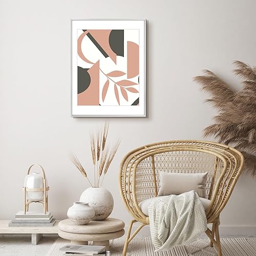 Vista 284 de Frametory - Colección de marcos de metal para fotos, marco de aluminio para fotos con alfombrilla de color marfil y cristal real Dorado