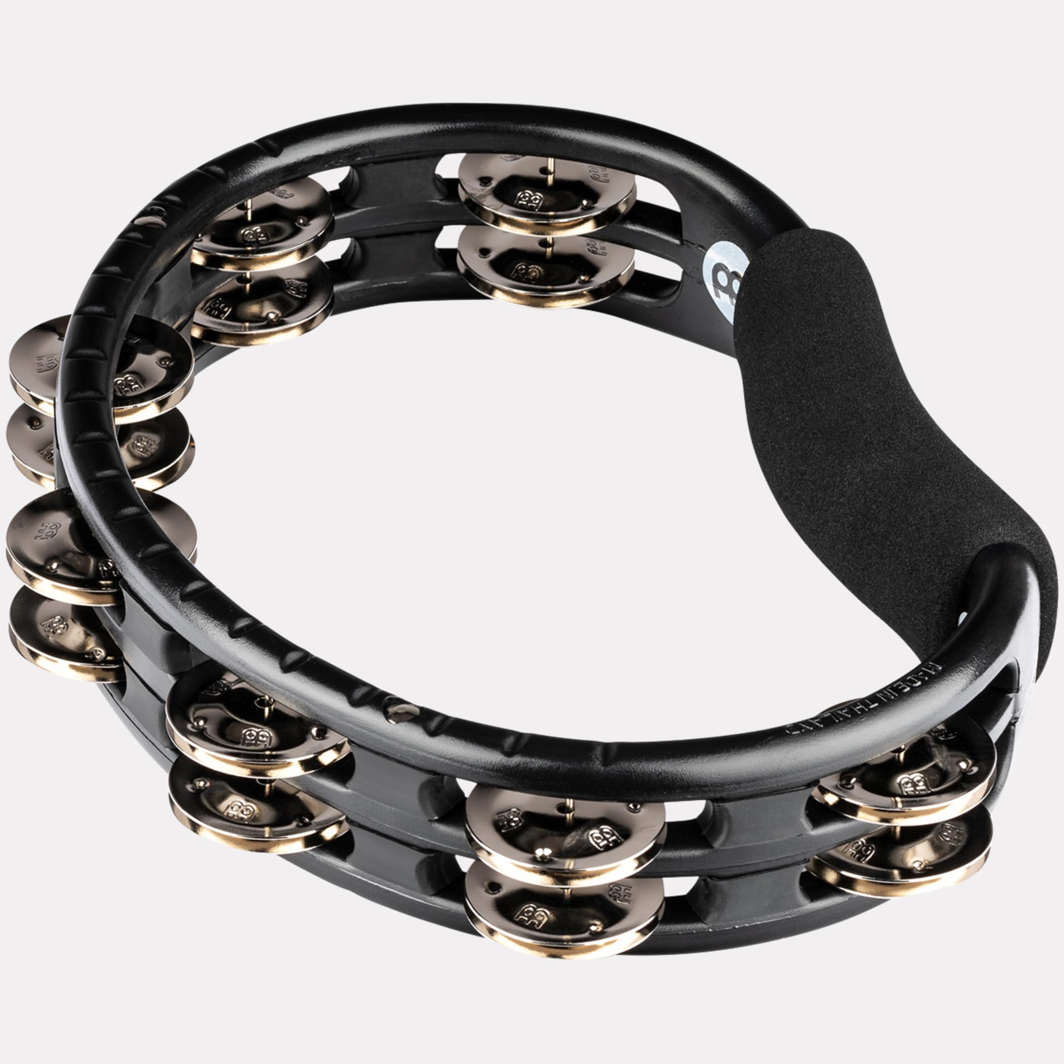 Meinl Hand Tambourine TMT1BK, Steel Jingles - Tamburyn