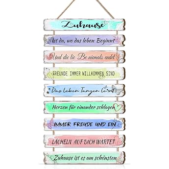 BINCUE 9pcs Insirational Wall Art Wall Decoration Home Colourful BINCUE 9pcs Insirating Wall Decoration Pictures Home Family Rules Signs