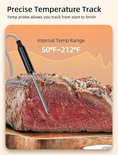 Miniatura 6 de Nuwave Duet - Olla eléctrica a presión y freidora de aire, olla lenta 450 en 1 y parrilla con sonda de temperatura digital integrada, olla SS de 6