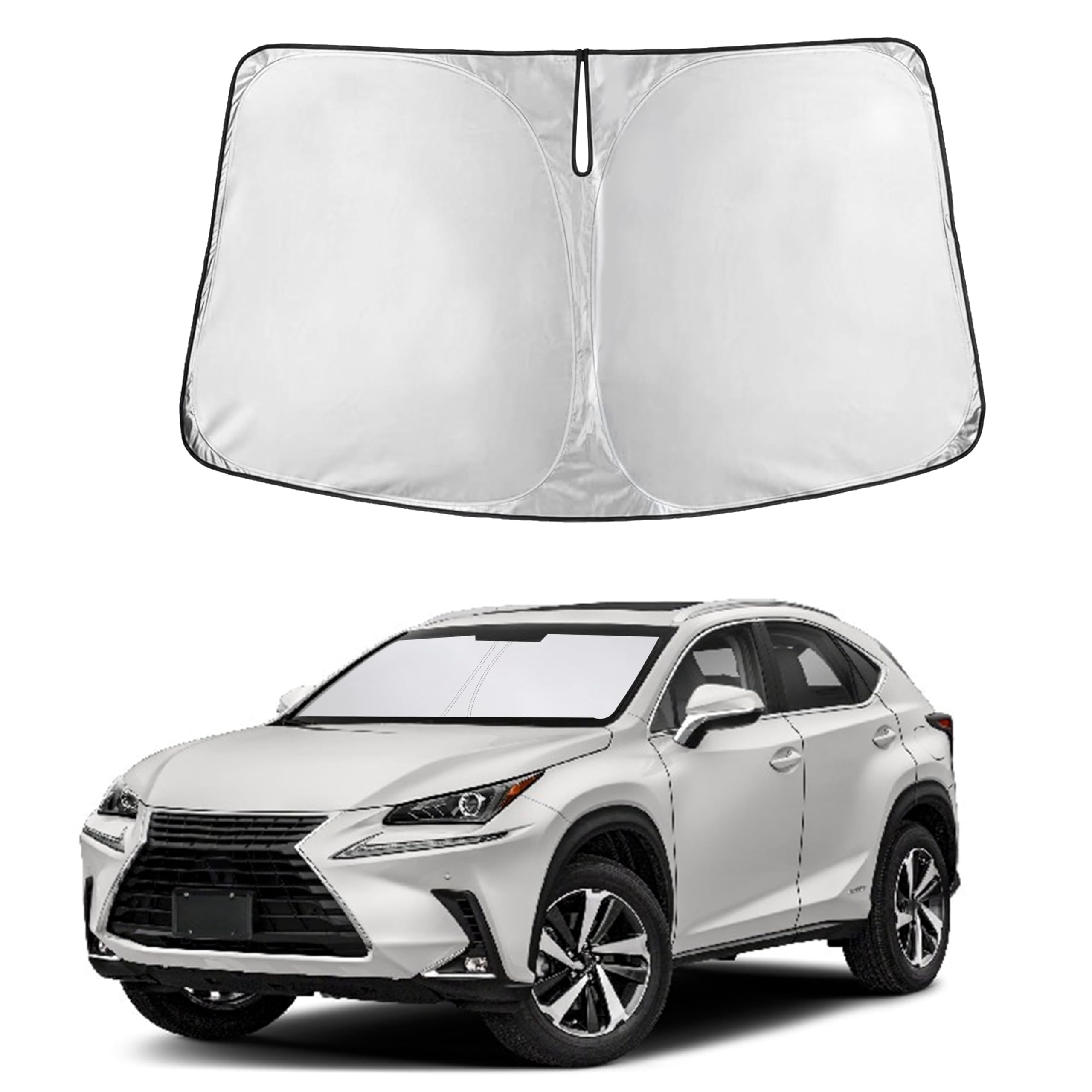 Autovir Windshields Sun Shade Fit for 2015-2019 2020 2021 Lexus Nx