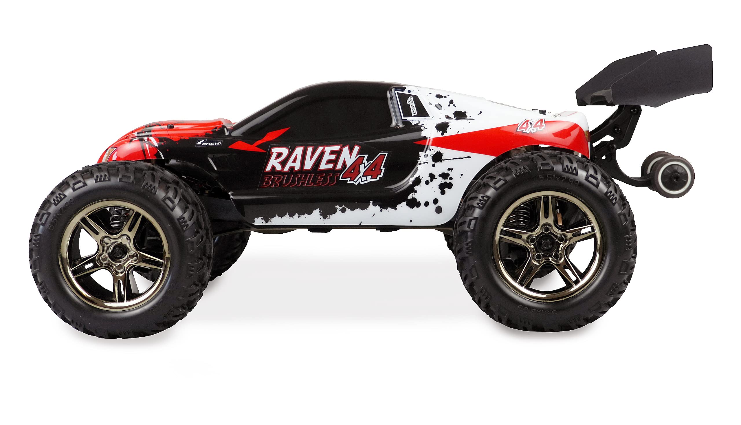Amewi Raven 4x4 Monster Truggy brushless 1:10 RTR RC telecomandato