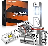 Vista 17 de SEALIGHT Bombillas LED antiniebla 9145, 12000 lm, 6500 K, luces antiniebla blancas frías, 24 W 5530 chips CSP 9145/9140/H10, bombillas LED