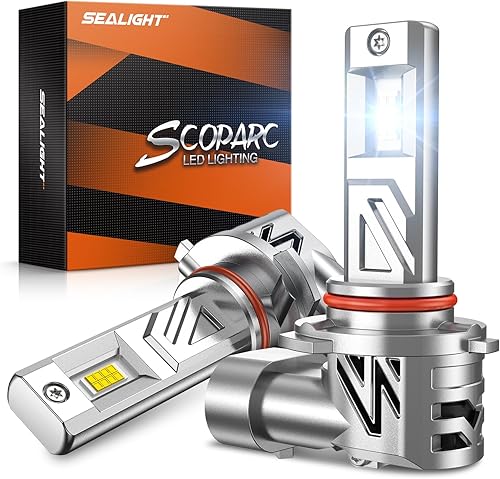 Miniatura 17 de SEALIGHT Bombillas LED antiniebla 9145, 12000 lm, 6500 K, luces antiniebla blancas frías, 24 W 5530 chips CSP 9145/9140/H10, bombillas LED