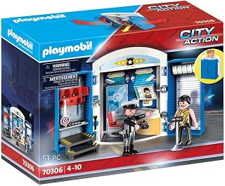 Playmobil Spielbox Polizeistation, ab 4 Jahren