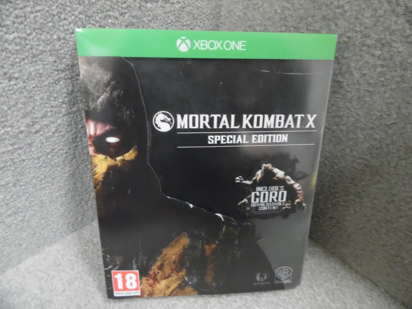 Mortal Kombat X jeu de combat PS4 Xbox Steelcase import allemand