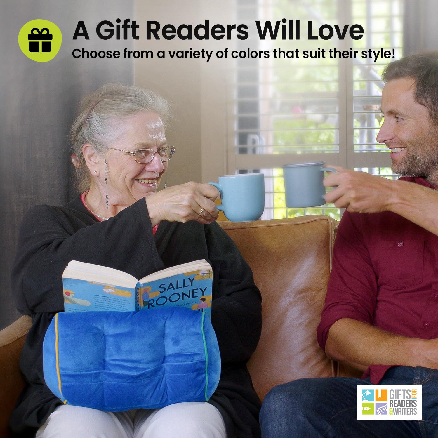 Gifts for Readers & Writers Prenotare Divano iPad Supporto per Tutto Compresse, Lama/Cactus