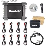 Hantek 1008C PC osciloscopio digital automático de diagnóstico/captura de datos/generador programable, USB, 8 canales