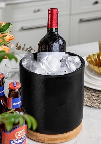 Miniatura 8 de Nucookery Soporte giratorio para utensilios de cocina de 360, 7.2 pulgadas, organizador de utensilios de cocina de cerámica con parte inferior de