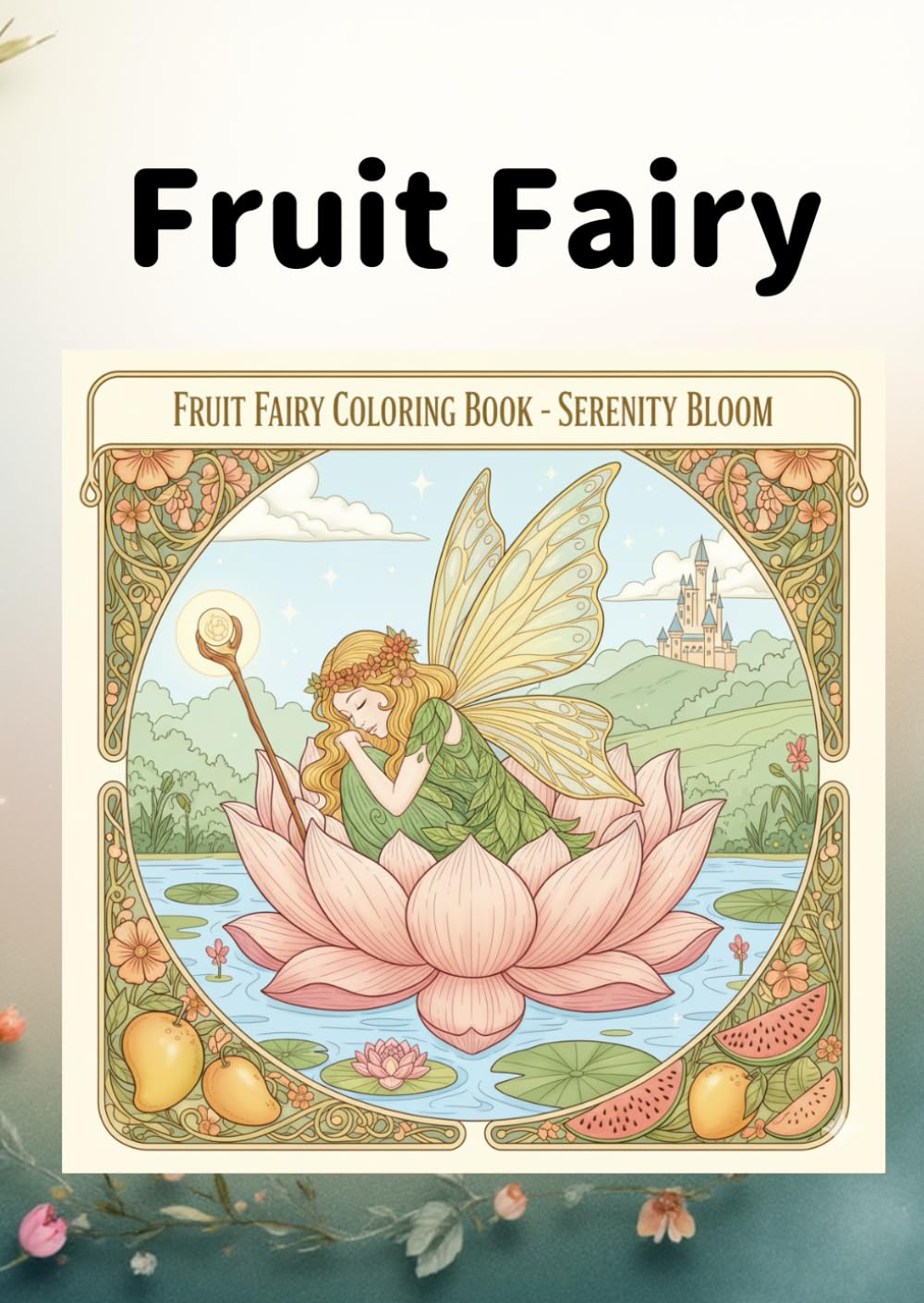 ～Fruit Fairy ～　: 心が落ち着く塗り絵