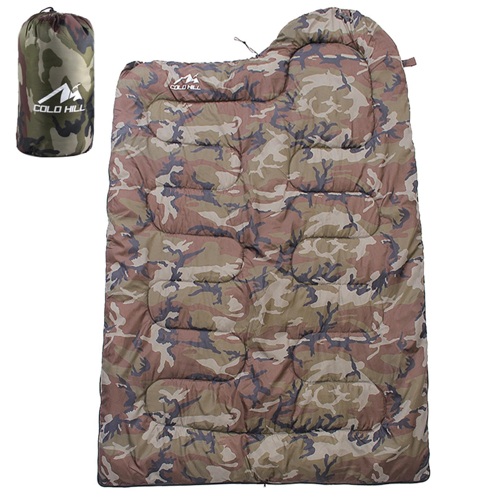 cammo, sacco a, sacco a, impermeabile, 4 stagioni, con sacco a compressione, sacco a da campeggio, impermeabile per escursioni, escursioni e campeggio, 2,212 x 71,1 cm | compressione, sacco a da campeggio, impermeabile per escursioni, escursioni e campegg