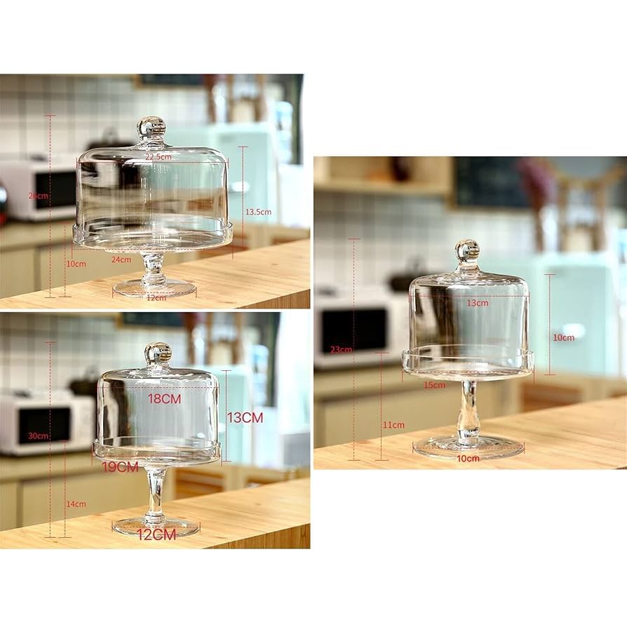 モデルルーム展示品 LSA ケーキスタンド チーズドーム ガラス アッシュ材 モデルルーム展示品 LSA ケーキスタンド チーズドーム ガラス