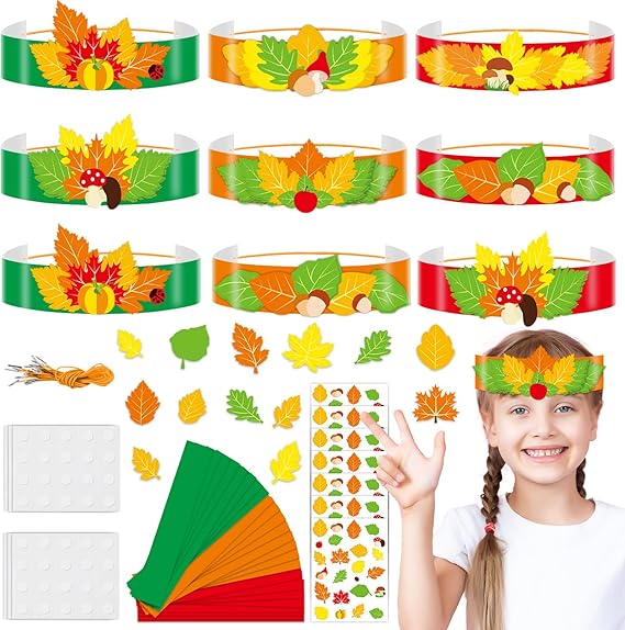 Maple Leafs Paper Headband