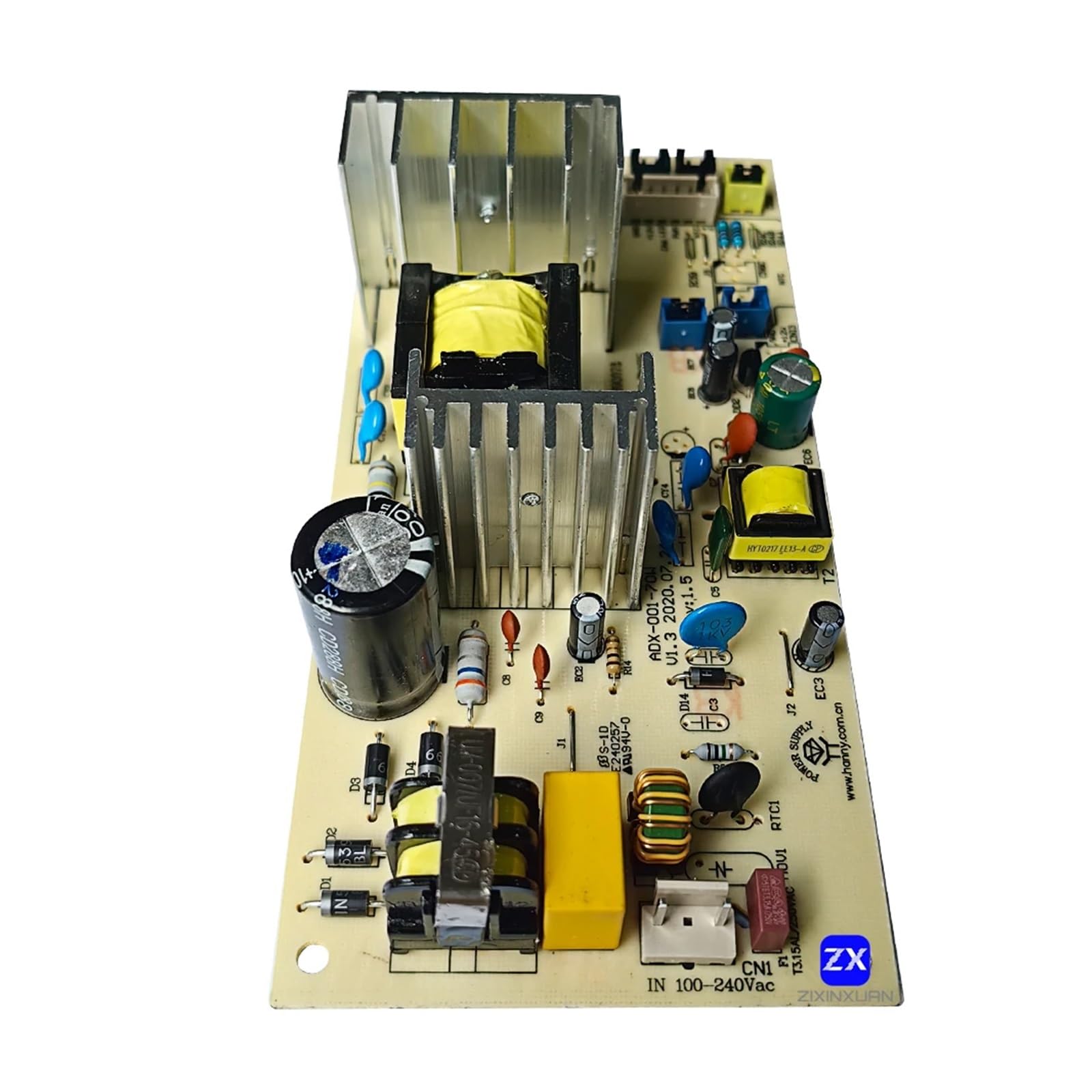 Weinschrank-Stromversorgungsplatine ADX-001-70W Stromversorgungsplatine Platine Mainboard Zubehör Zigarrenschrank-Stromversorgungsplatine