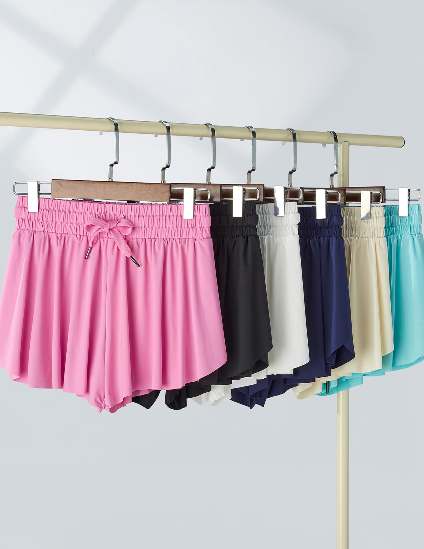 Liberty Pro Flowy Shorts Butterfly Skirts with Pocket Femme