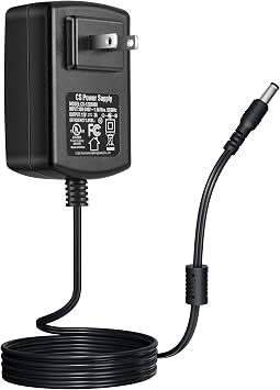 AC to DC 12V 3A Power Supply Adapter for CCTV Cameras DVR NVR 5.5mm x 2.1mm UL Listed FCC [UL Certified]