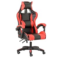 Baroni Home Sedia da Gaming, Sedia Ufficio Ergonomica con Schienale Regolabile