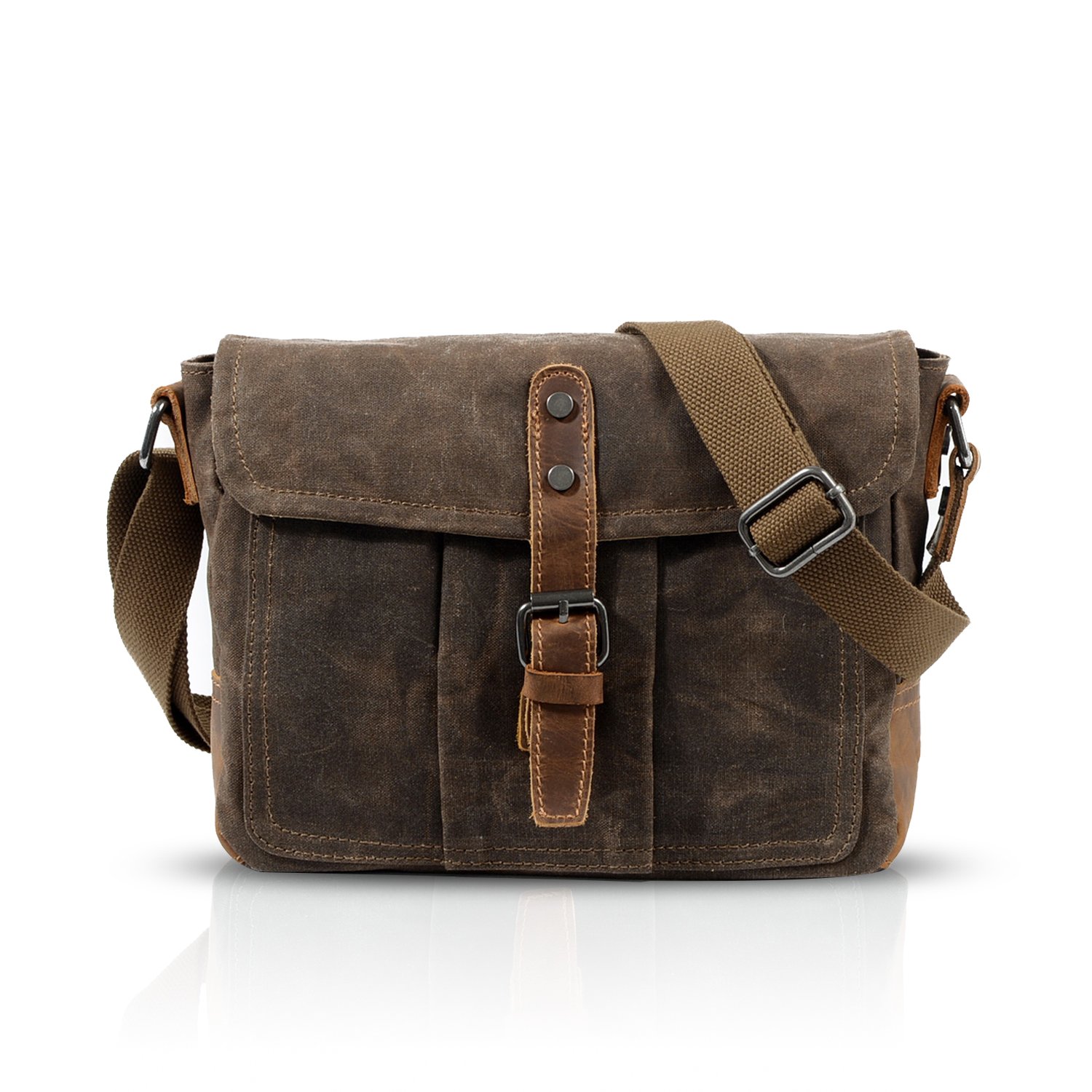FANDARE Nowa torba na ramię 7,9 cala koperta męska torba podróżna wielofunkcyjna koperta Crossbody torba oddychająca płótno