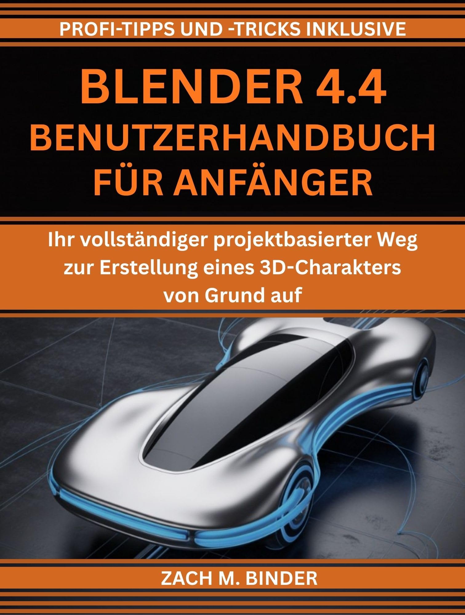 Guide Blender 4.4 pour débutant livre modelisation 3D personnage et creation