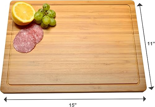 Miniatura 3 de Picnic at Ascot Penn State - Tabla de cortar grande con licencia de Nittany Lions de bambú para queso/embutidos de 15 x 11 pulgadas