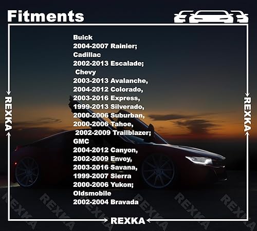 Miniatura 4 de Rexka 15 juegos de clips de parachoques Silverado delantero Air Dam Deflector Retenedor Clips Tuerca Ojal 15733971 15733970 Compatible con Chevy