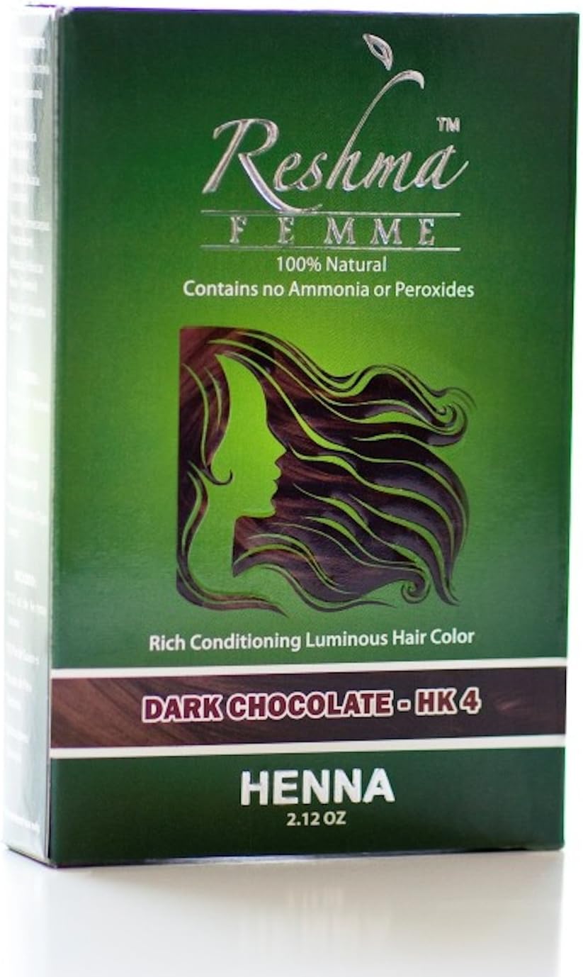 Reshma Femme Rich Conditioning Luminous Hair Color, Dark Chocolate, 2.12 Oz